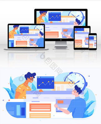 數(shù)據(jù)互聯(lián)網(wǎng)驅(qū)動(dòng)下的高效開發(fā) 商務(wù)辦公與新媒體插畫的藝術(shù)融合